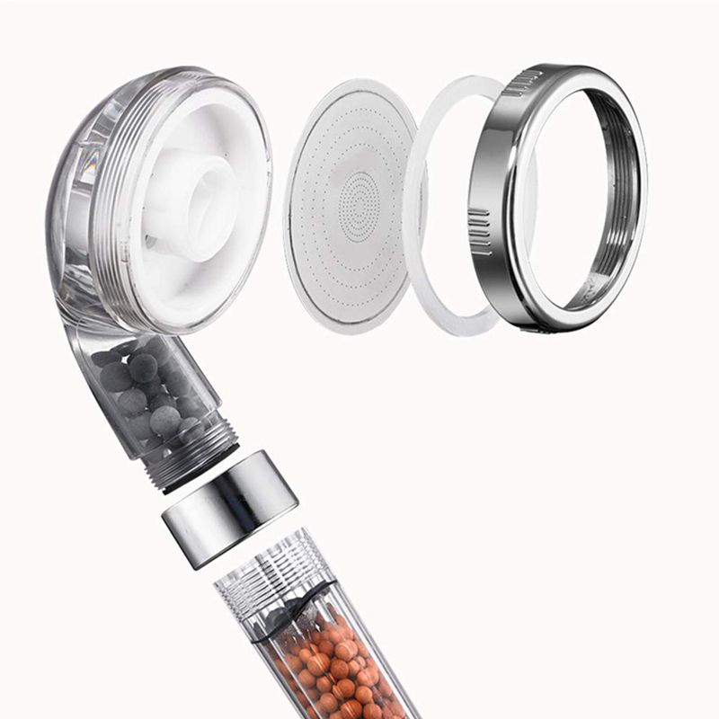 Rainfall Shower Head Ceiling Mounted Round Adjustable Spray Hose - Image 30