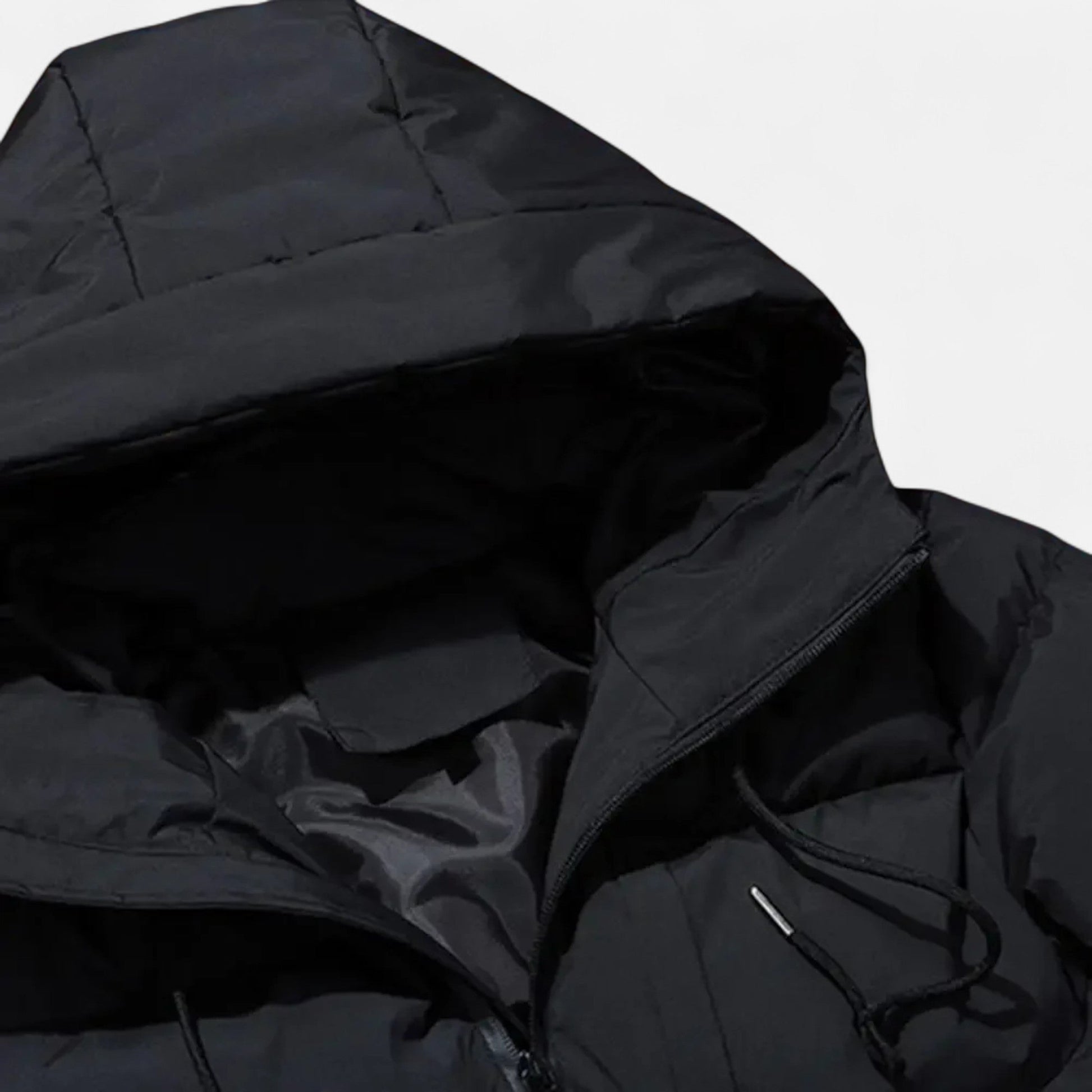 Men’s Stylish Timeless Layer Transitional Hooded Puffer Jacket for Cold Weather