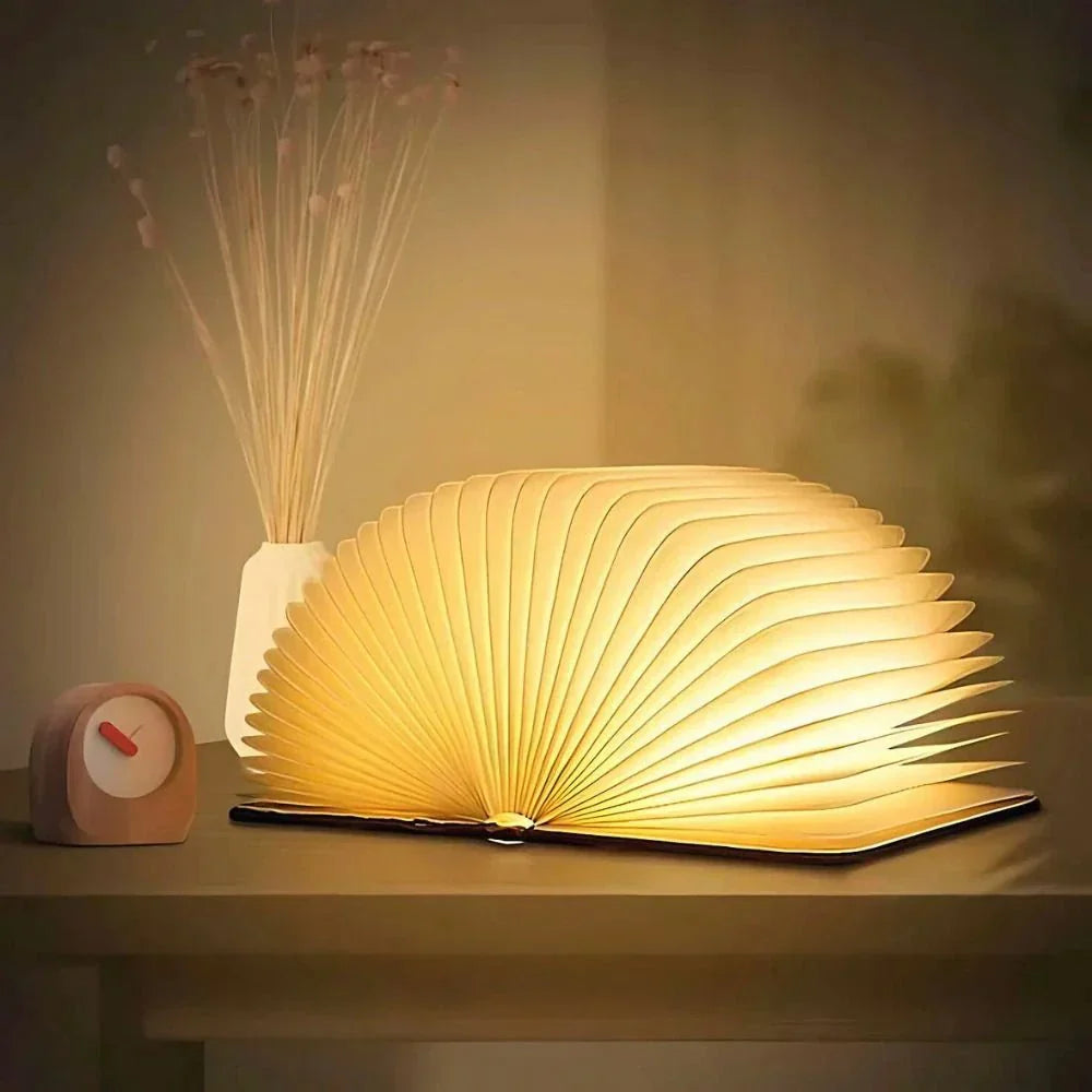 Rechargeable Table Lamp Foldable Cordless LED Bedside Light