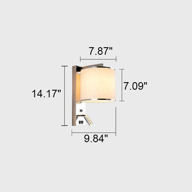 Modern Light Luxury Stainless Steel 1-Light Wall Sconce Lamp - Image 6
