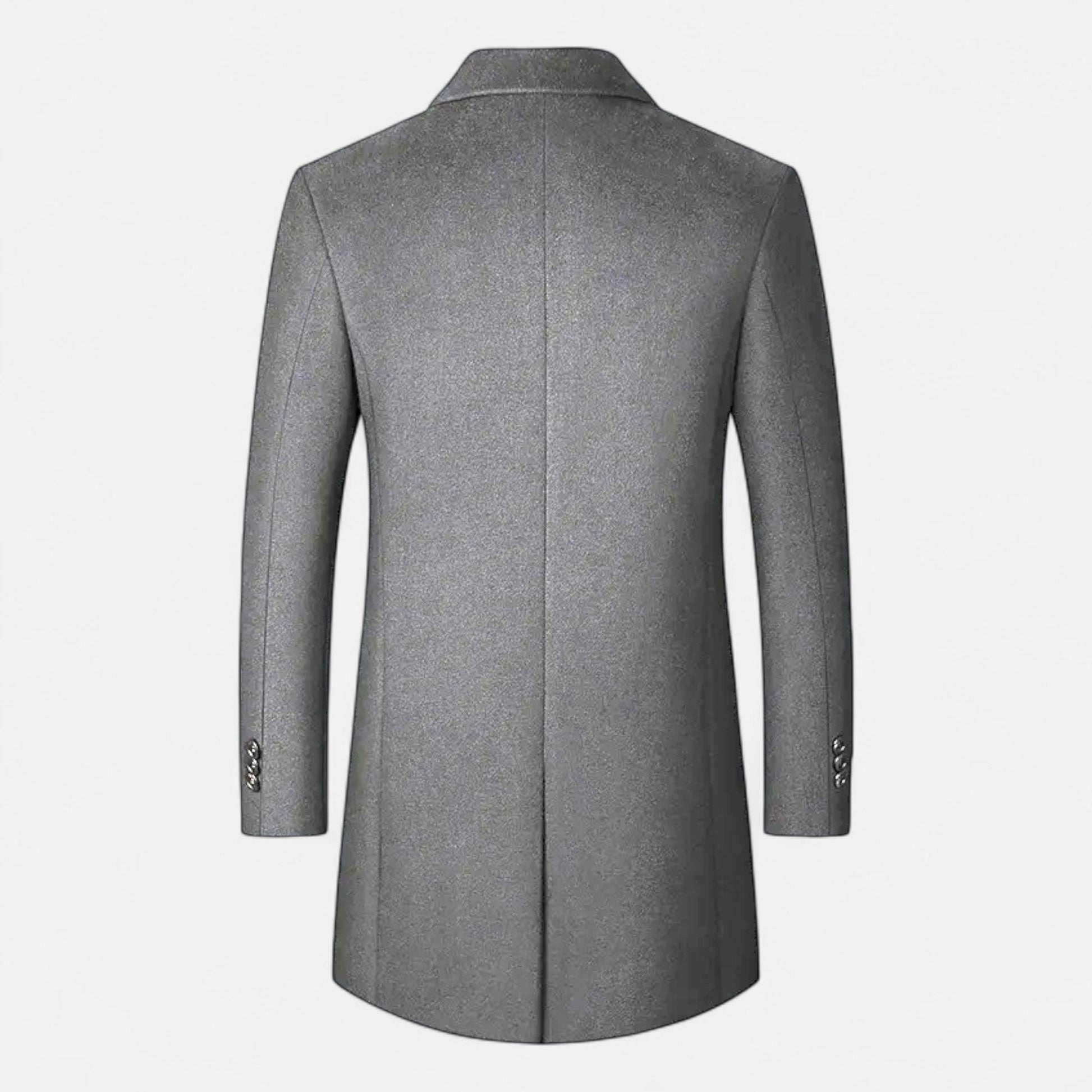 Men’s Classic Seasonal Formal Long Wool Overcoat