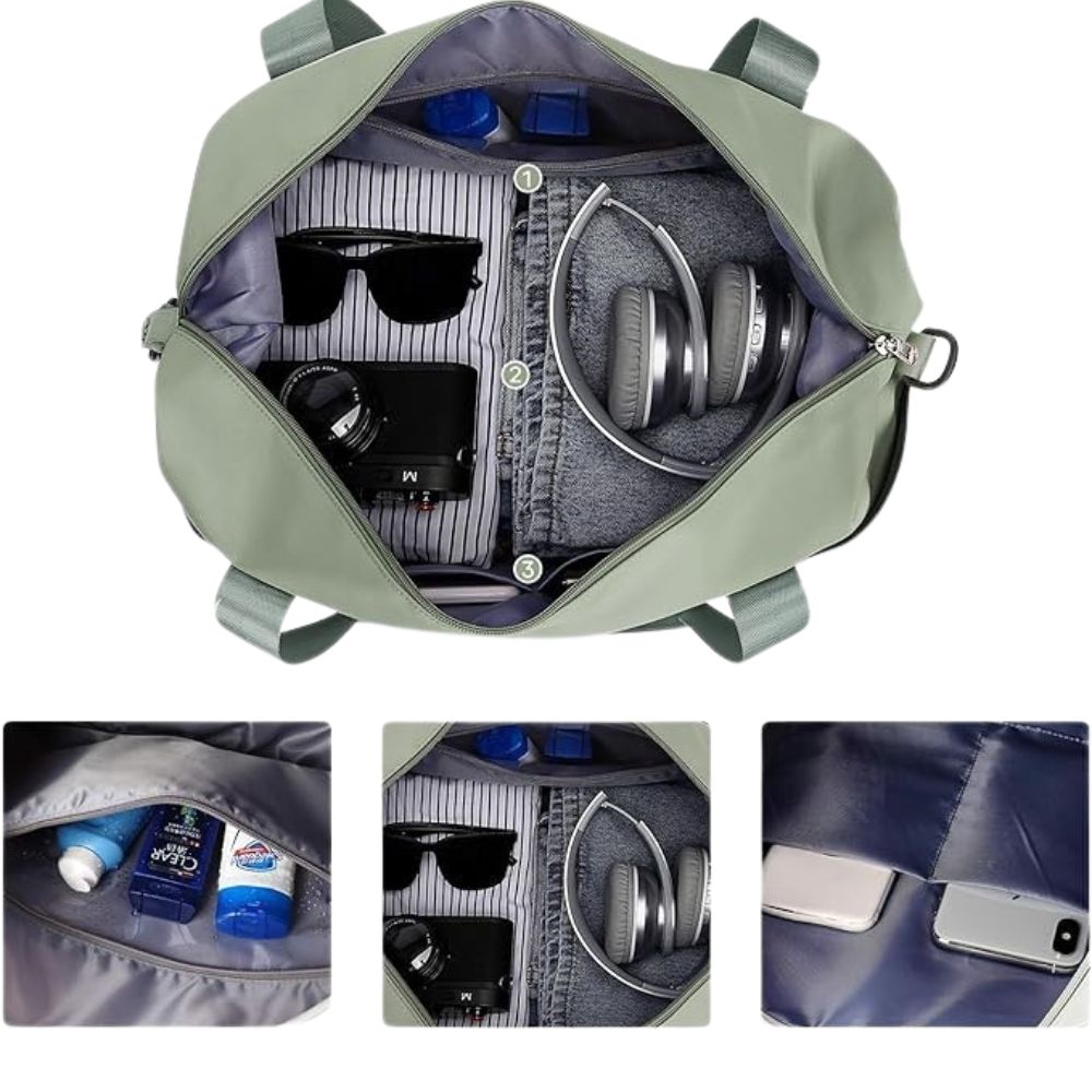 Lightweight Waterproof Large Weekender Unisex Travel Duffle Bag - Image 2