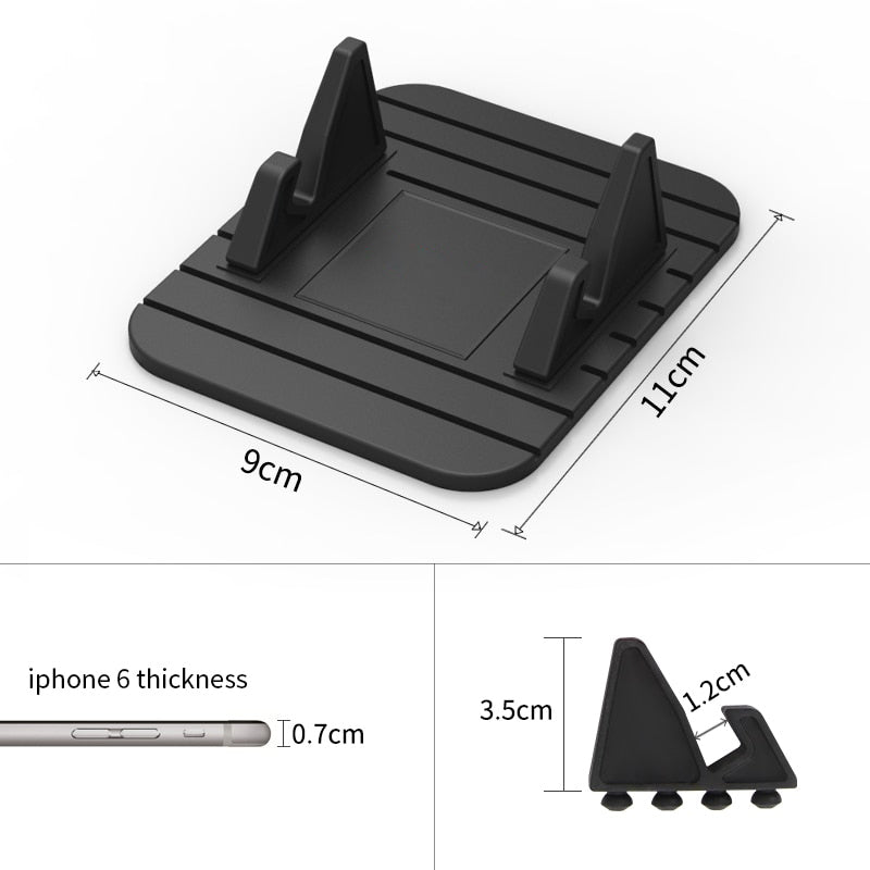 Car Phone Holder with Secure Suction Mount