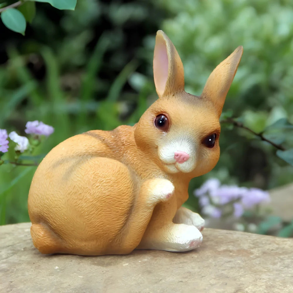 Solar Garden Light Whimsical Animal Statue Outdoor Decor Waterproof - Image 6