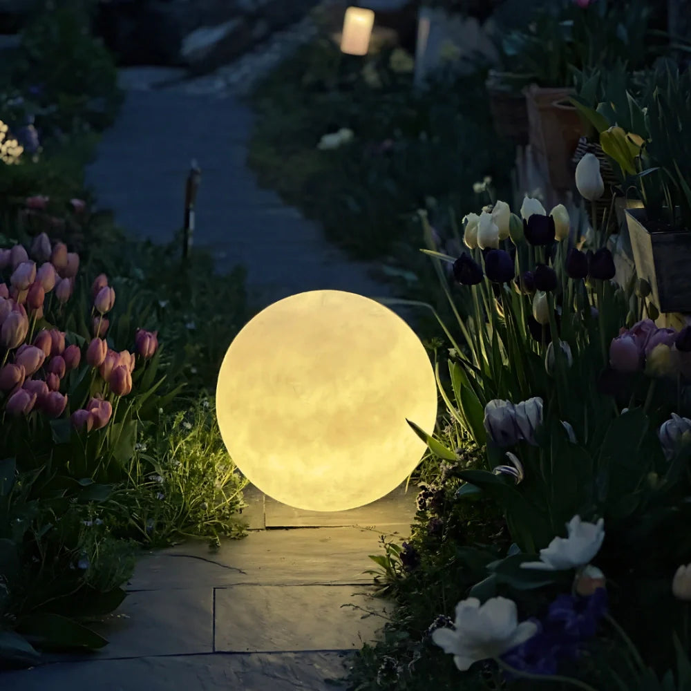 Moon Garden Light Solar Waterproof Outdoor Decorative Patio Lamp - Image 12