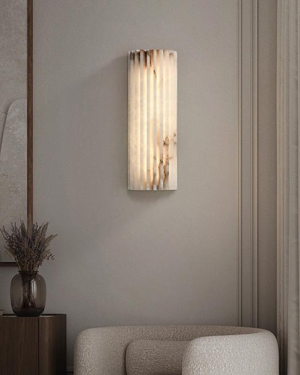 Alvia Alabaster Wall Light - Image 17