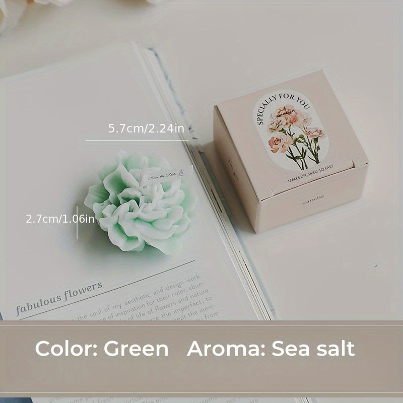 Skorter | 1pc Carnation Scented Candle – Decorative Candle for Mother's Day, Valentine's Day and Christmas - Image 16