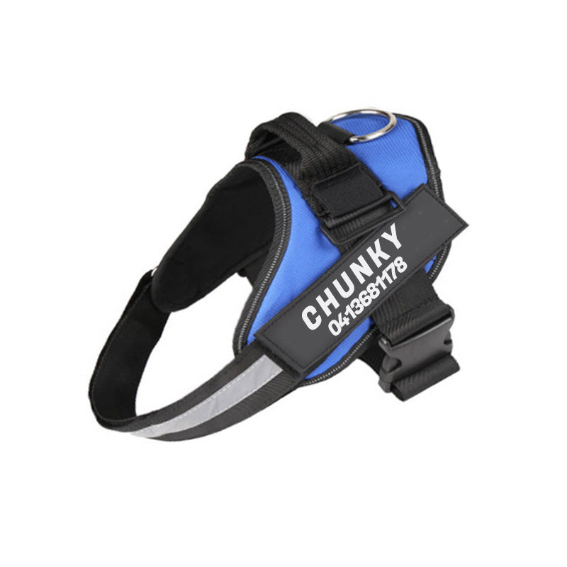Adjustable Dog Harness with Reflective Straps