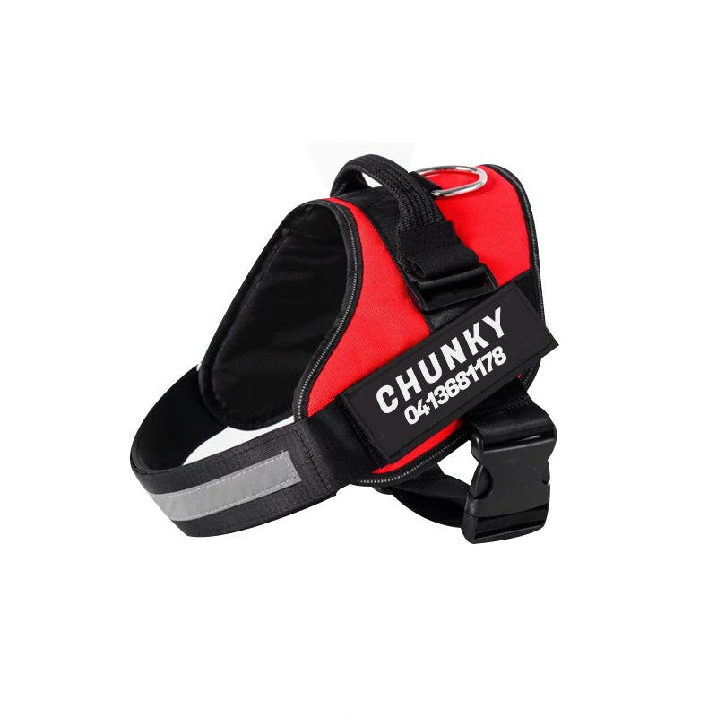 Adjustable Dog Harness with Reflective Straps