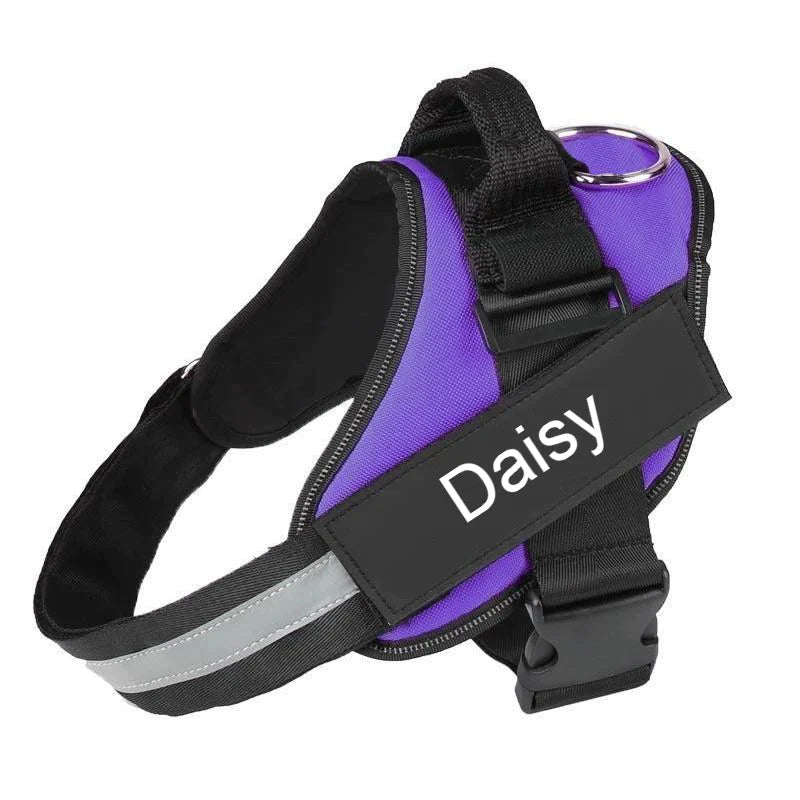 Adjustable Dog Harness with Reflective Straps