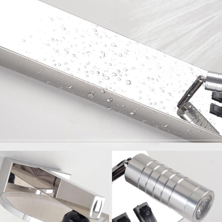 Modern Light Luxury Stainless Steel 1-Light Wall Sconce Lamp - Image 9