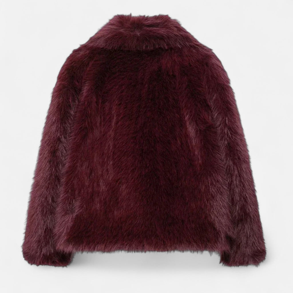 Women’s Elegance Fluffy Fur Winter Coat - Ideal for Both Casual and Formal Looks