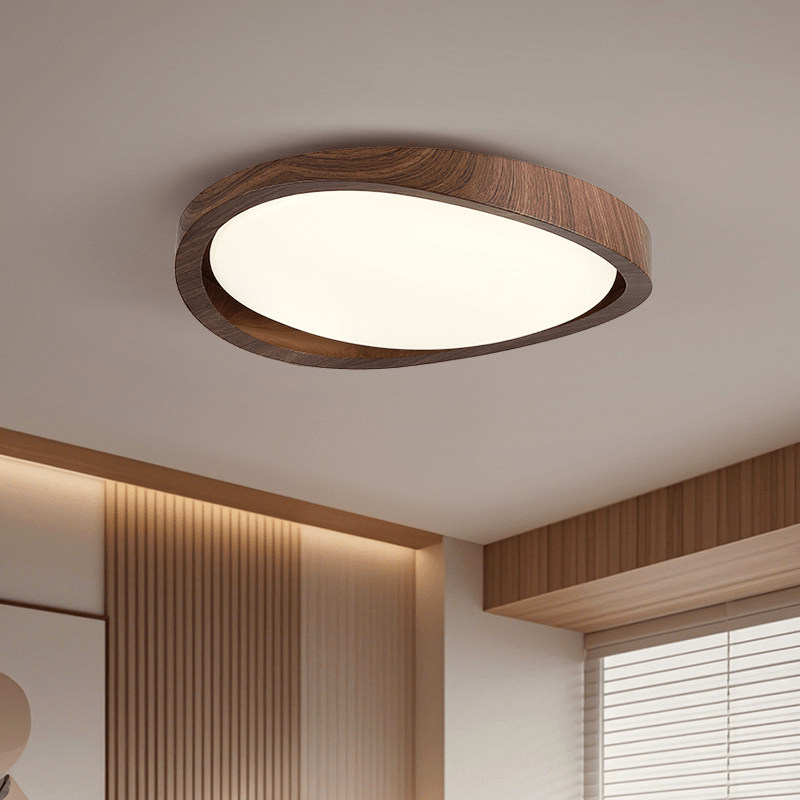 Walnut Curved Edge Ceiling Light - Image 14