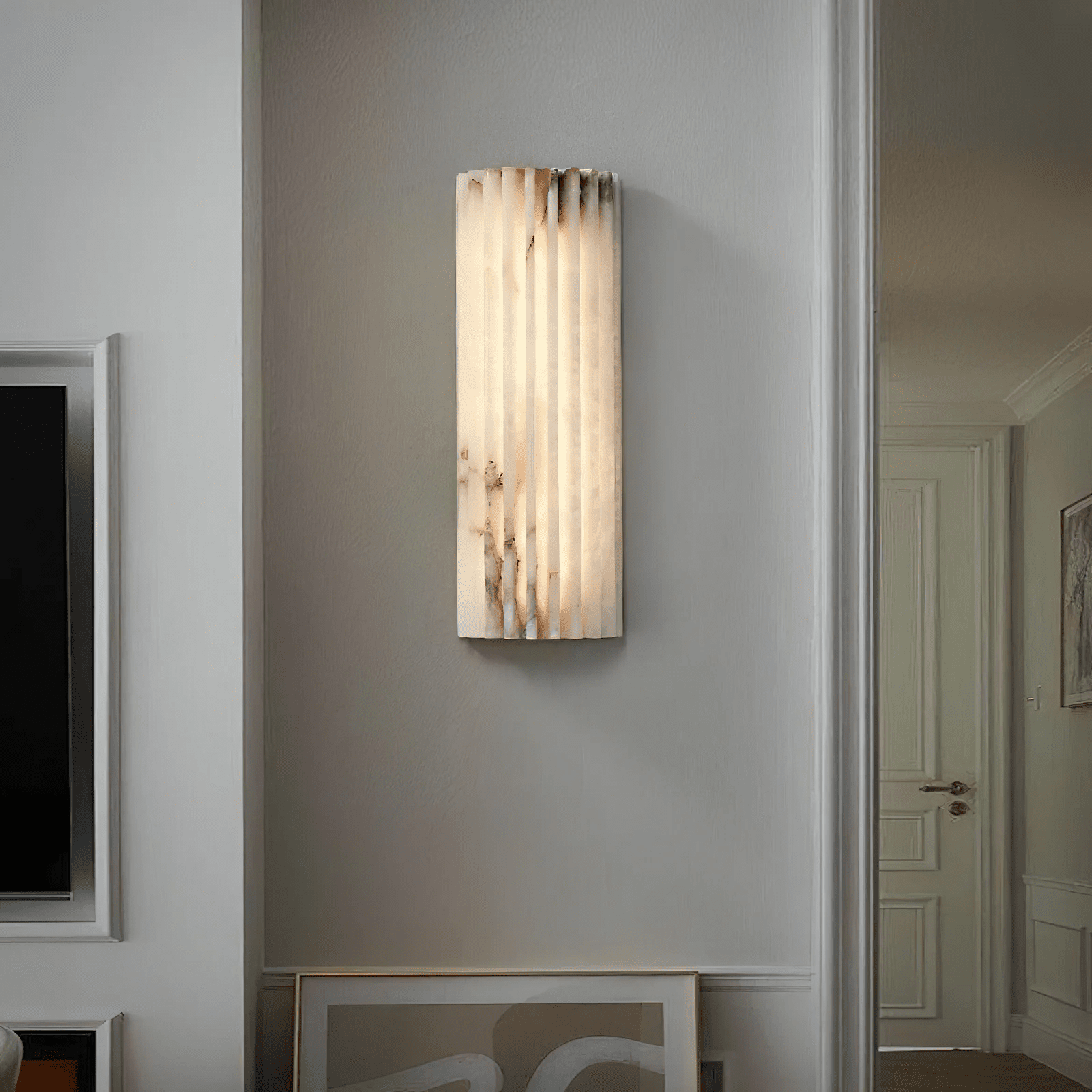 Alvia Alabaster Wall Light - Image 10