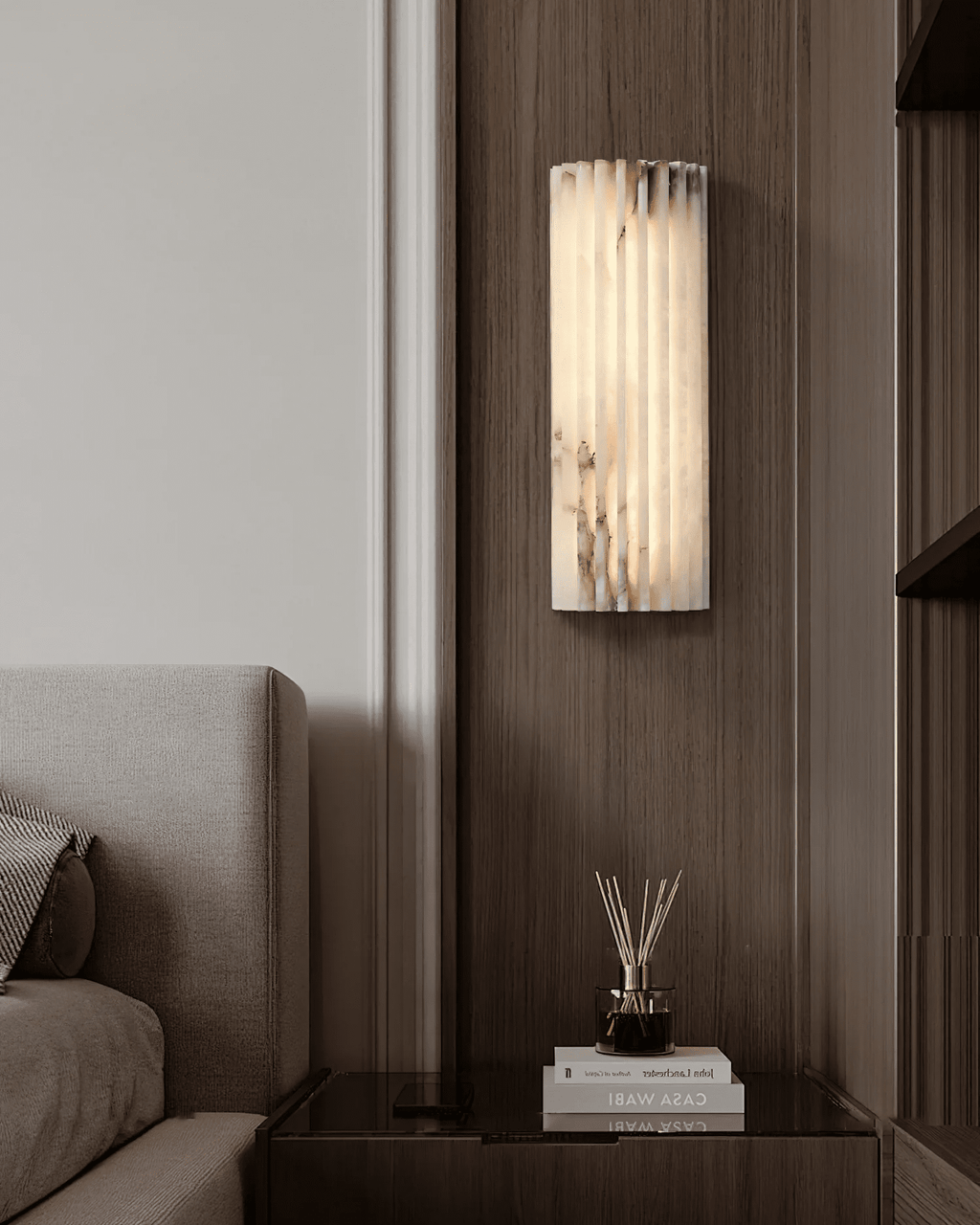 Alvia Alabaster Wall Light - Image 52