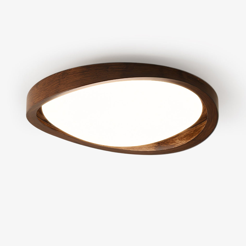 Walnut Curved Edge Ceiling Light - Image 13