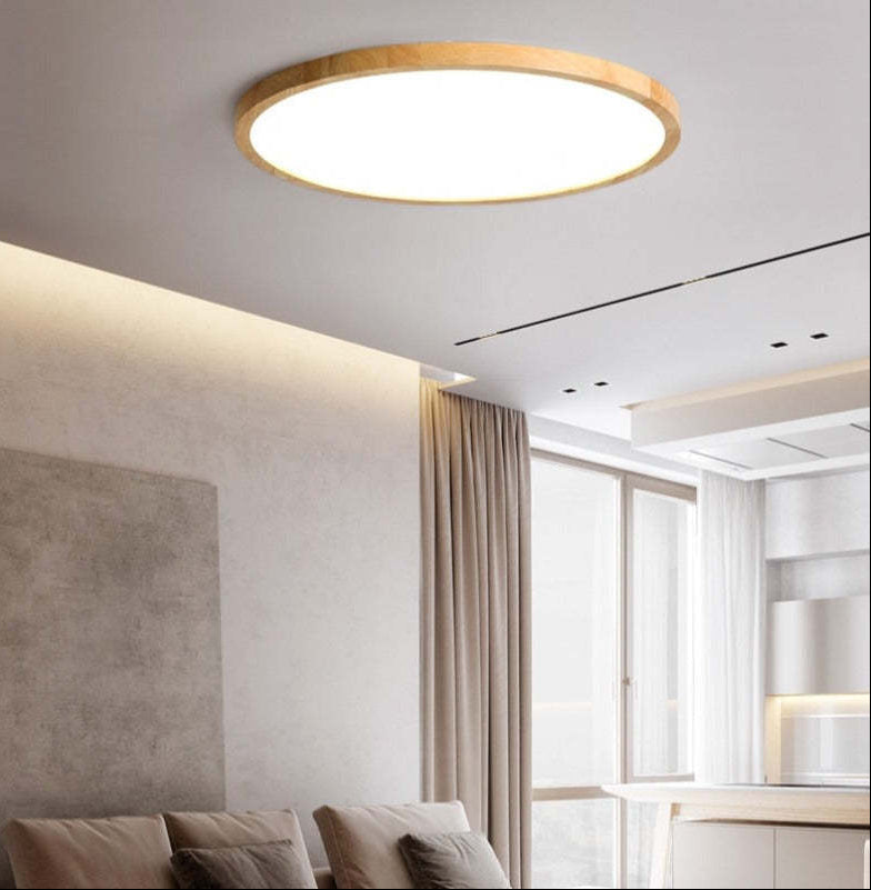 Minimalist LED Ceiling Light Modern Dimmable Fixture for Living Room & Bedroom - Image 6