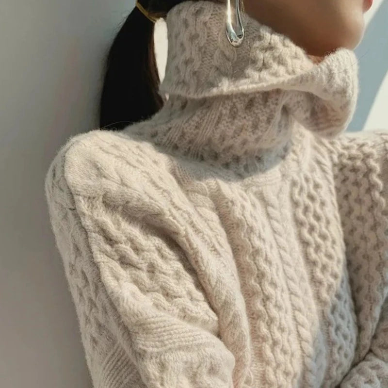 Women's Fashion Exceptional Soft Turtleneck Sweater