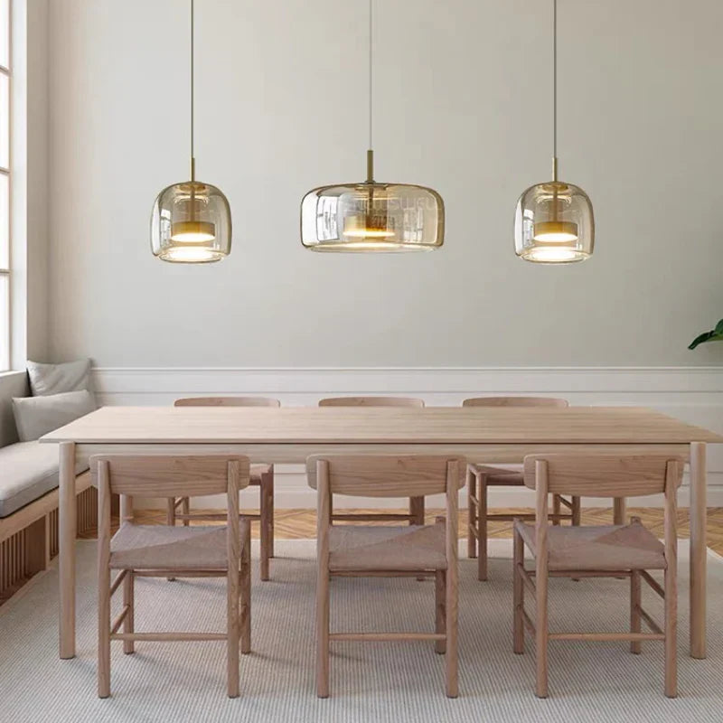 Minimalist Glass Pendant Light for Living Room - Image 2