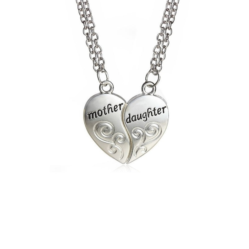 Skorter | Mother and Daughter Heart Necklace - Image 2