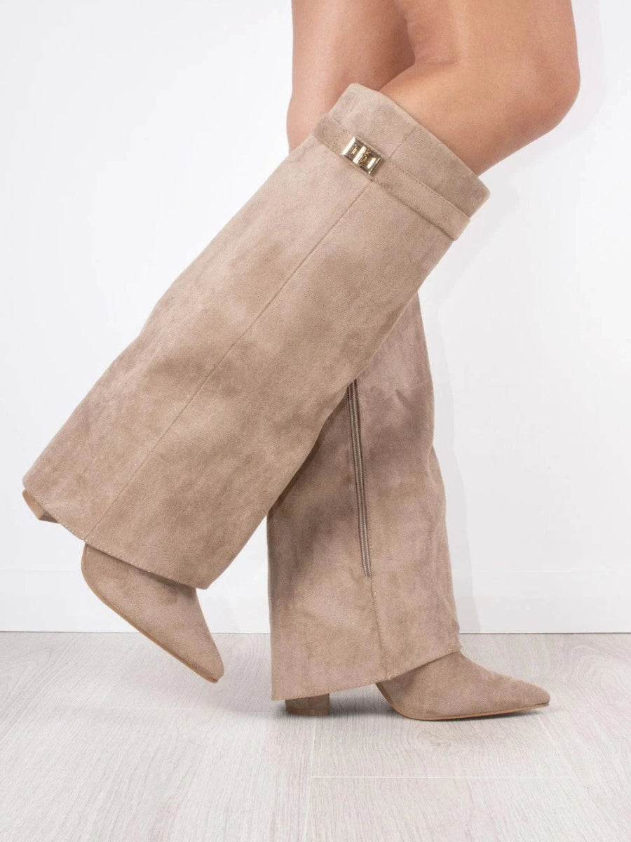 Women’s Timeless Non-slip Fashion High Buckle Boots