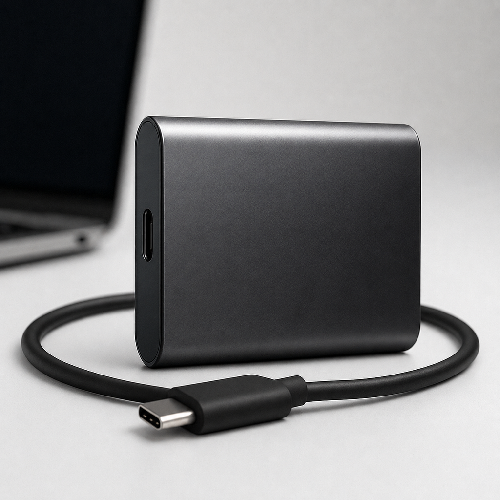 Disque dur externe SSD portable USB-C stockage mobile 2 To