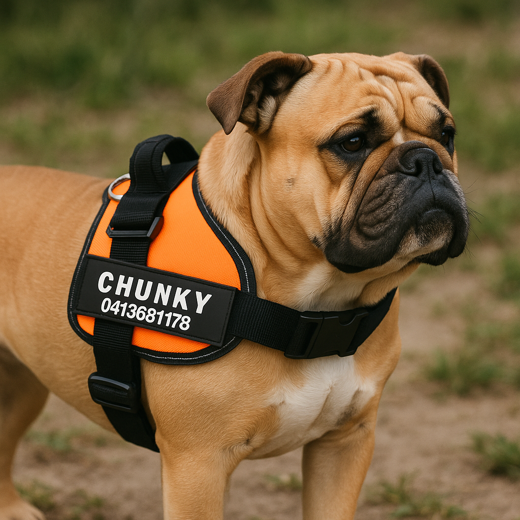 Adjustable Dog Harness with Reflective Straps