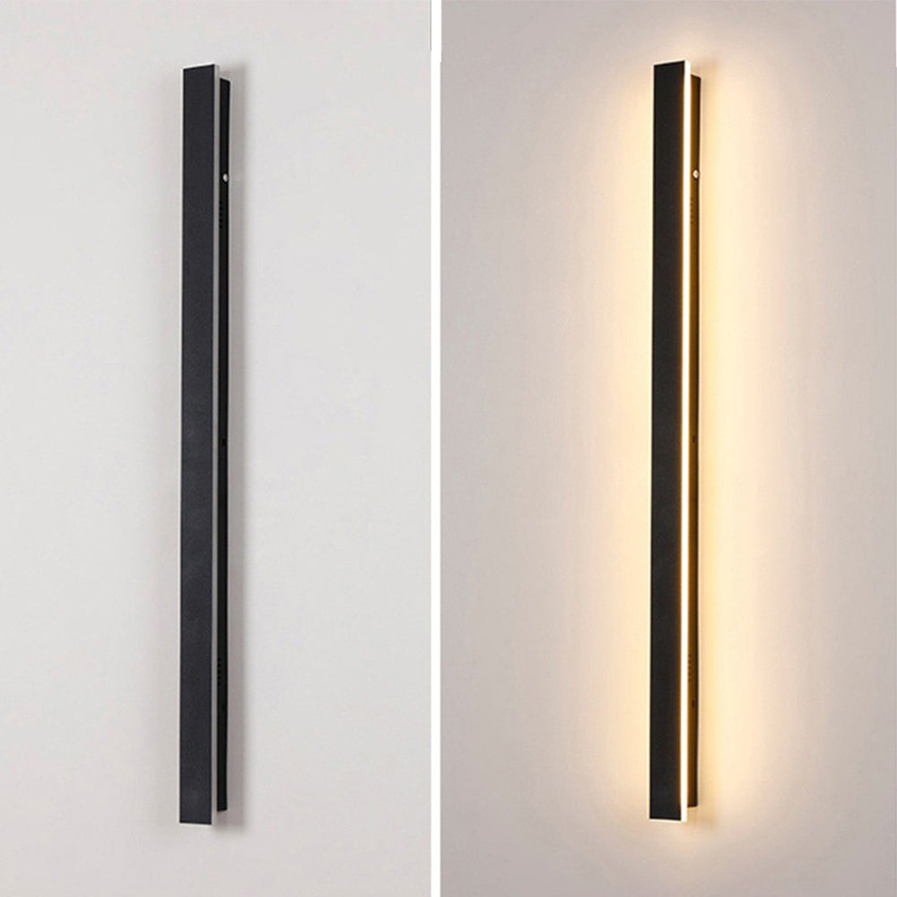 Outdoor Wall Light LED Waterproof Porch Sconce Black Modern Front Door Lamp - Image 16
