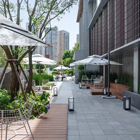 Modern LED Outdoor Garden Light Minimalist Weather-Resistant Square Lamp for Patio & Garden - Image 14