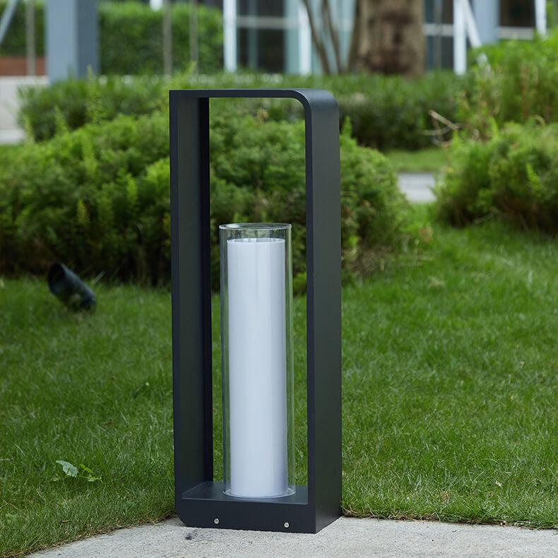 Modern LED Outdoor Garden Light Minimalist Weather-Resistant Square Lamp for Patio & Garden - Image 16