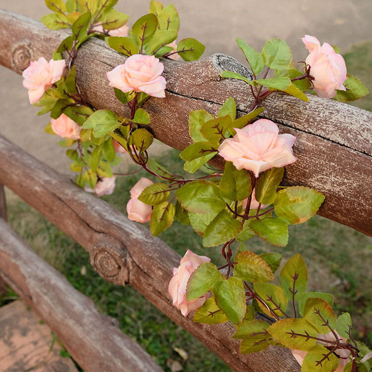 Solar Outdoor String Lights Waterproof Rose LED Garden Patio Decor - Image 10