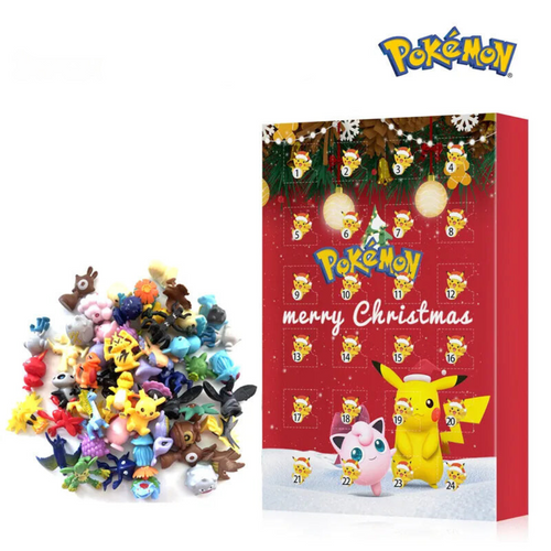 24 Piece Advent Calendar 2026 Collectible Mini Figures - Image 2