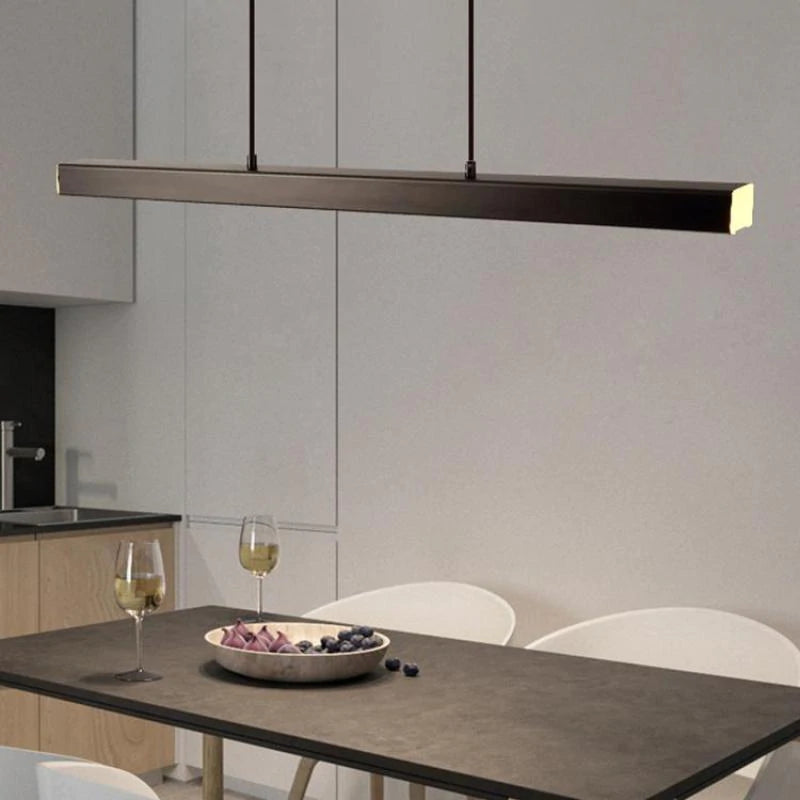 Minimalist Linear Pendant Ceiling Lamp