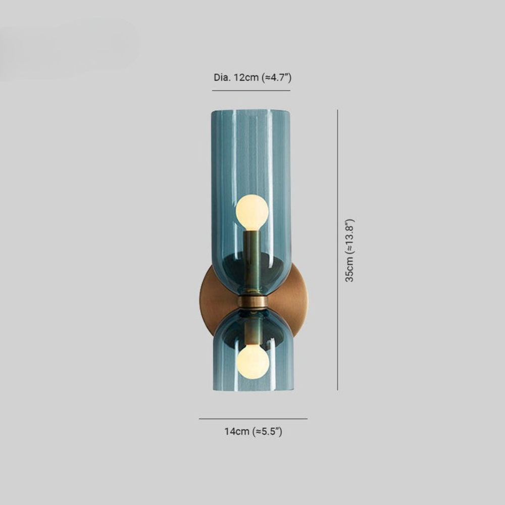 Modern Wall Sconce | Bedroom LED Wall Lamp with Sleek Rounded Design - Image 6