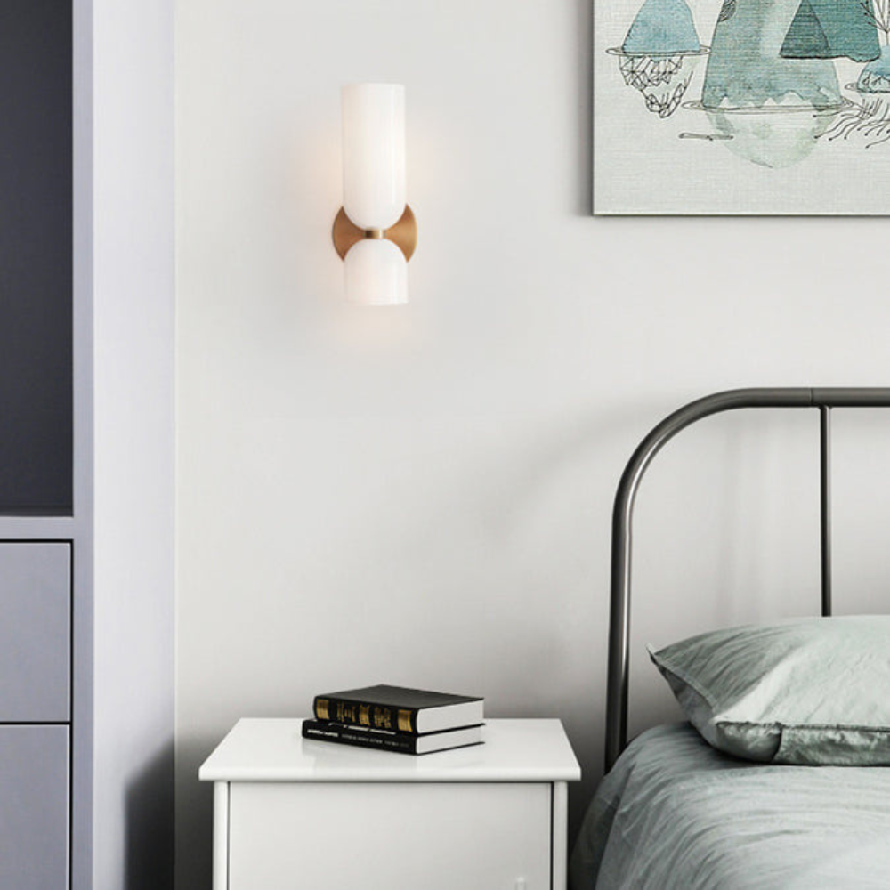 Modern Wall Sconce | Bedroom LED Wall Lamp with Sleek Rounded Design - Image 9