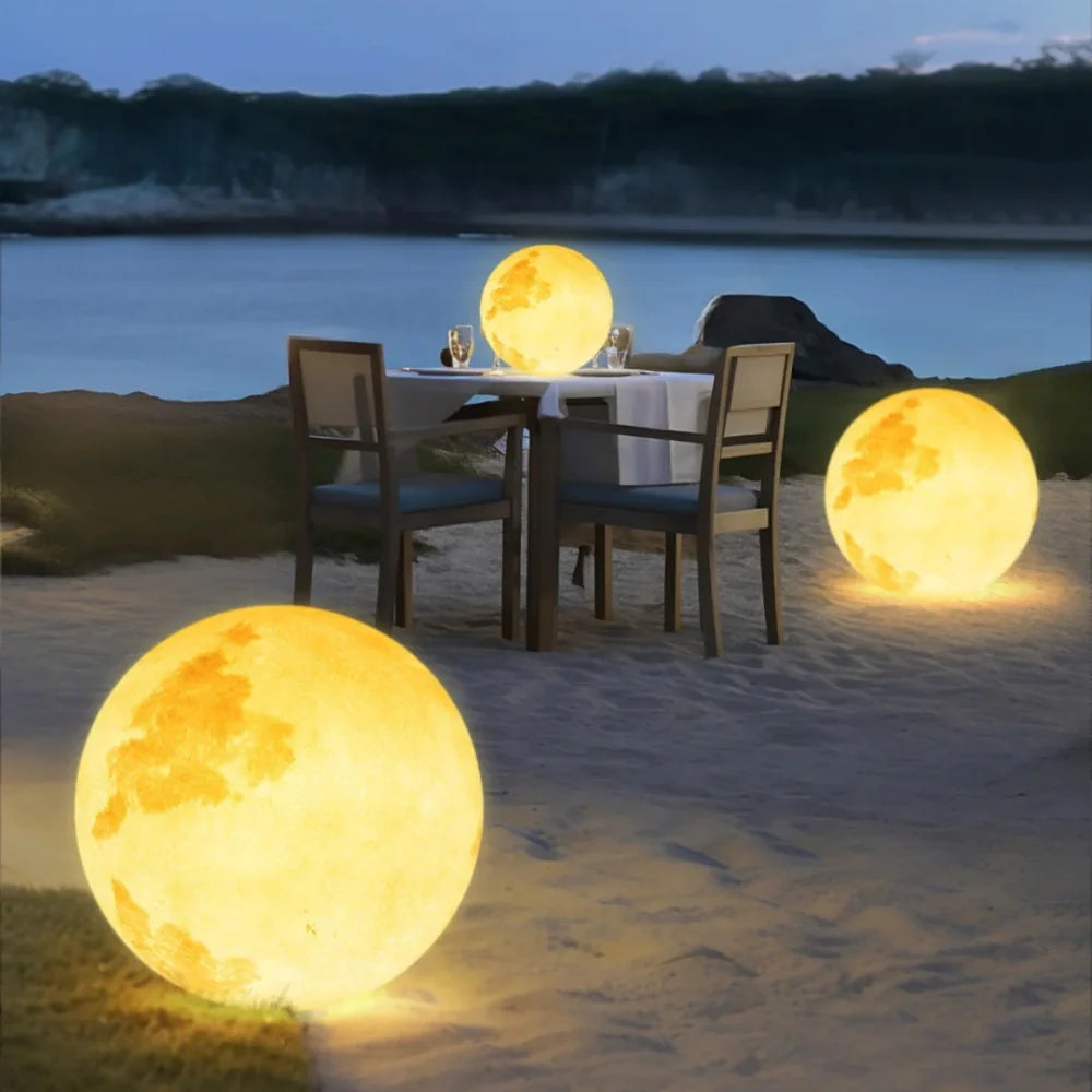 Moon Garden Light Solar Waterproof Outdoor Decorative Patio Lamp - Image 5