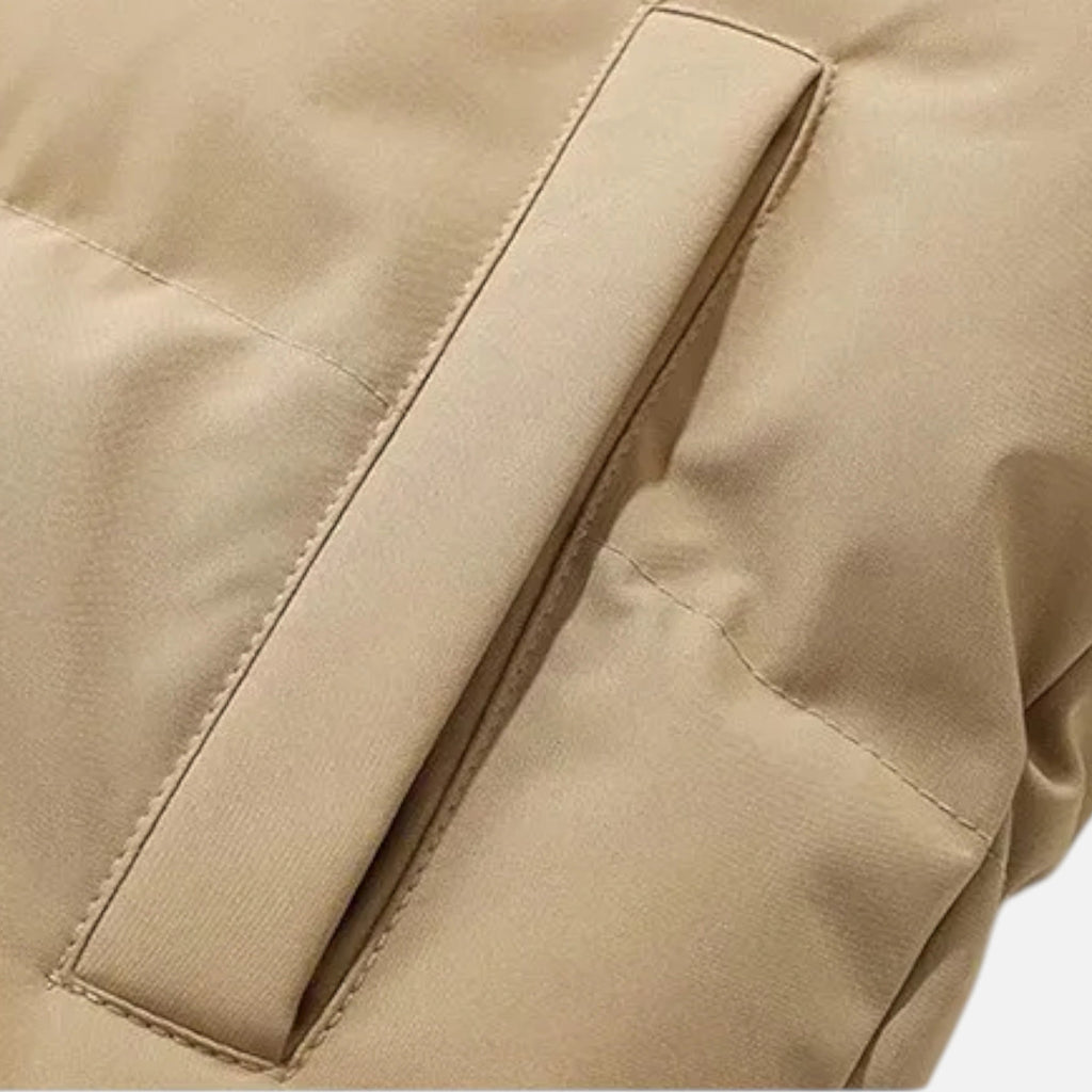 Versatile Insulated Quilted Unisex Hooded Puffer Jacket for Winter