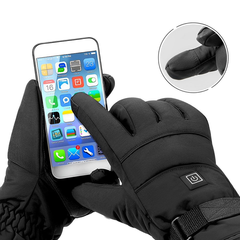 Rechargeable Heated Gloves for Outdoor Use
