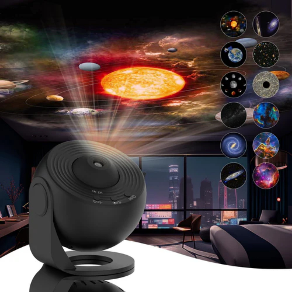 Starry Sky Galaxy Projector - Night Light for Kid's Bedroom