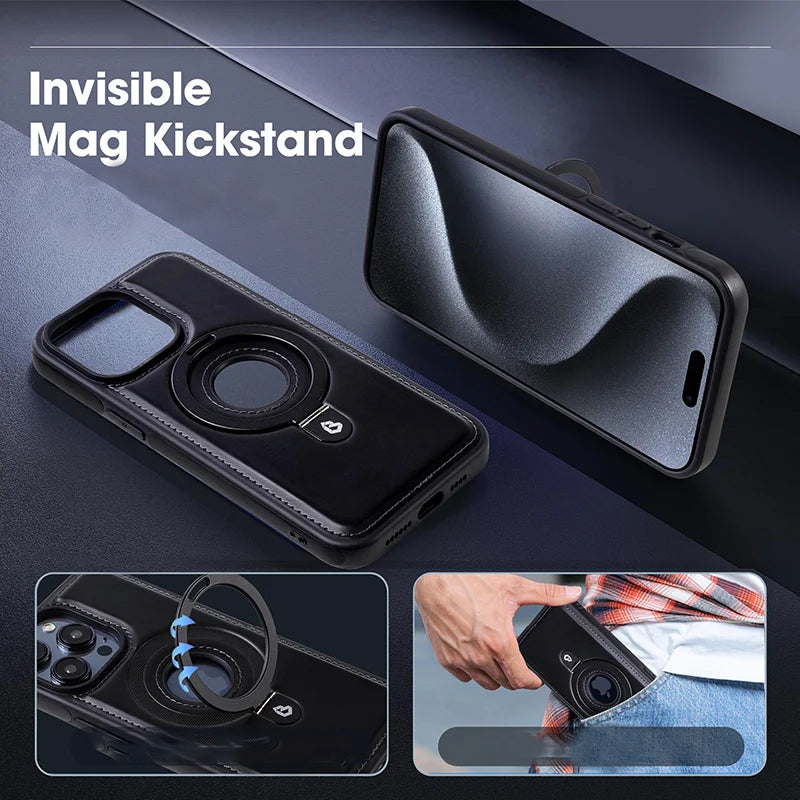 Skorter | Luxurious Invisible Stand Phone Case