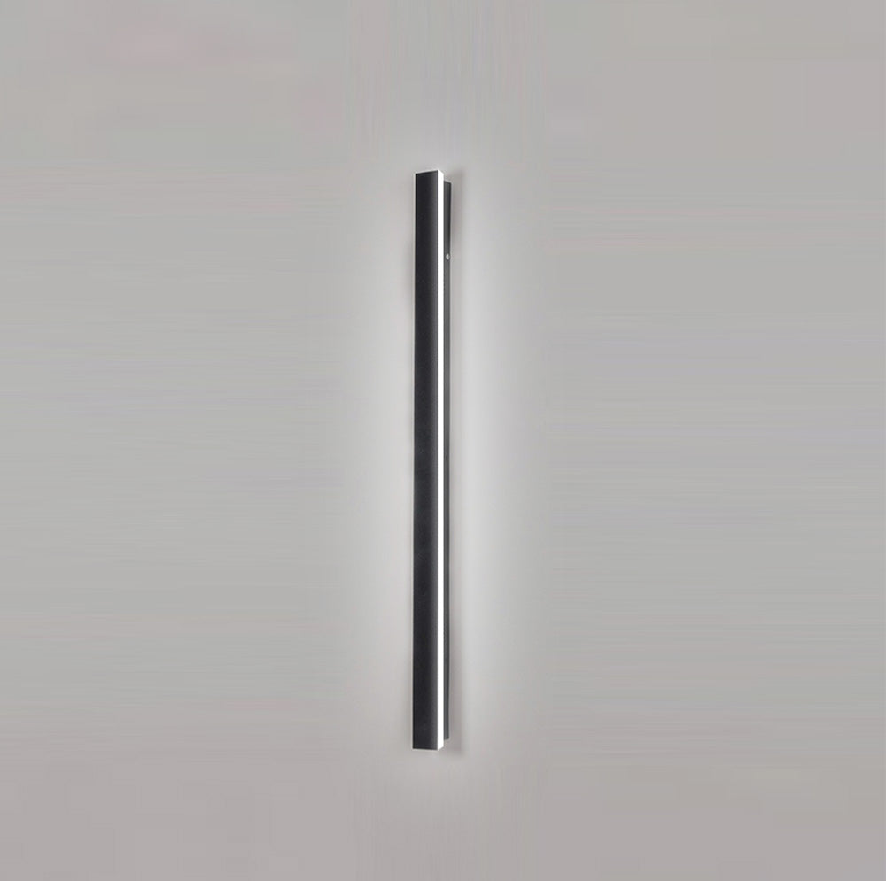 Outdoor Wall Light LED Waterproof Porch Sconce Black Modern Front Door Lamp - Image 2