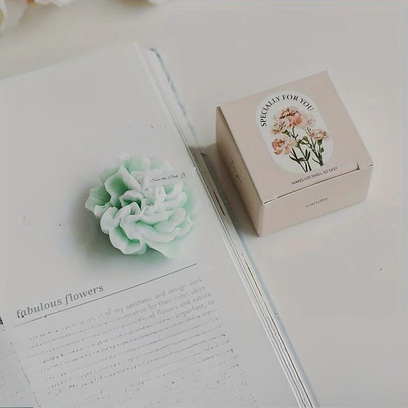 Skorter | 1pc Carnation Scented Candle – Decorative Candle for Mother's Day, Valentine's Day and Christmas - Image 19