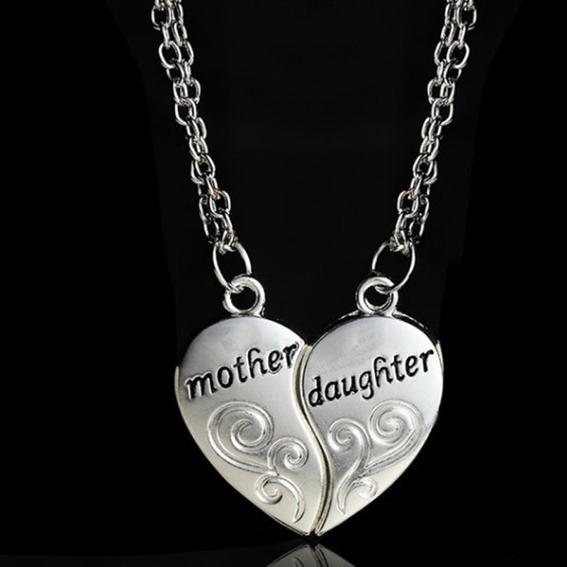 Skorter | Mother and Daughter Heart Necklace - Image 3