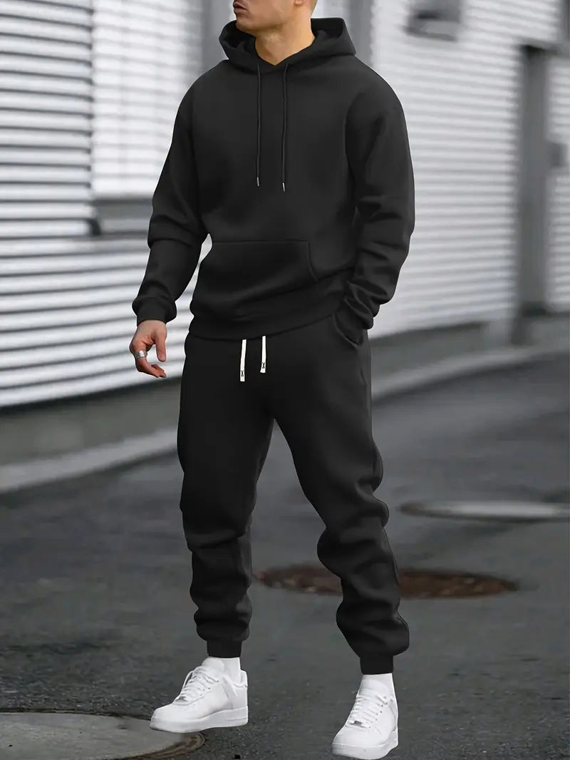 Men’s Essential Sport Active Hoodie Tracksuit