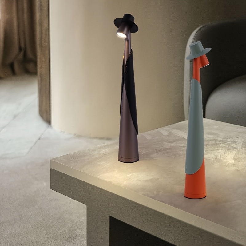 Rechargeable Desk Lamp Touch LED Cordless Bedside Table Light