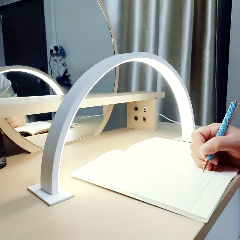 LED Desk Lamp Dimmable Adjustable Arc Modern USB Light - Image 2