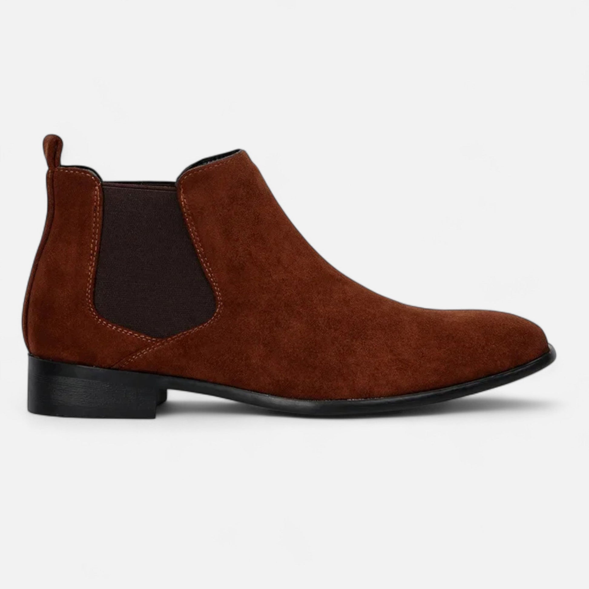 Men’s Timeless Sleek Square-Toe Fashion Chelsea Boots