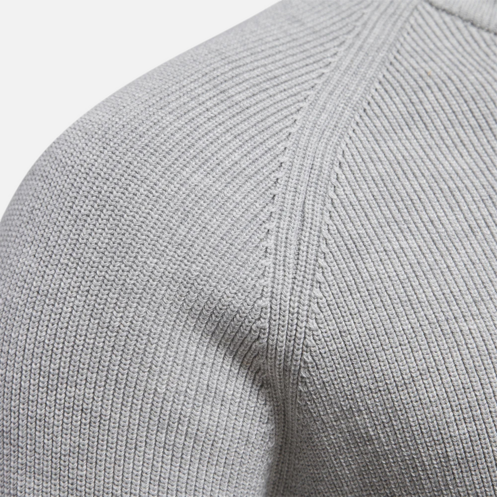 Men’s Timeless Warm Half-Zipper Knitted Sweater