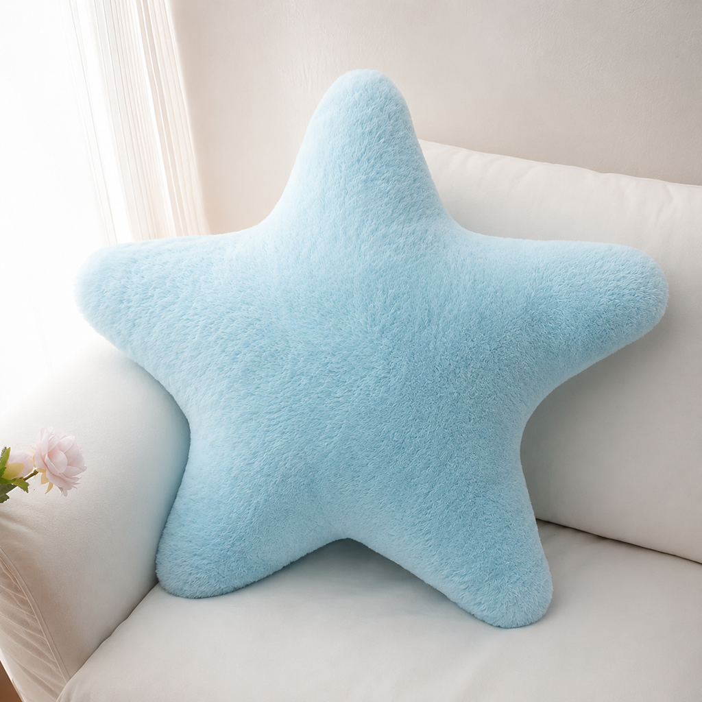 Coussin décoratif en forme d'étoile