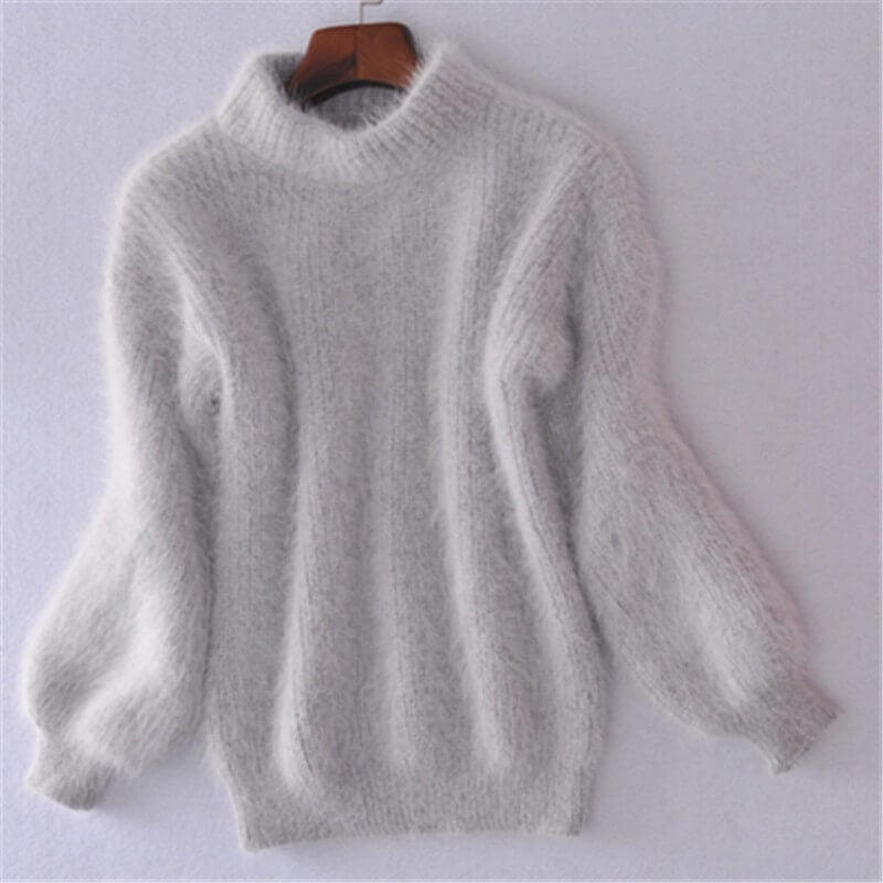 Stylish Loose-Fit Knitted Optimal Soft Sweater with a Modern Style